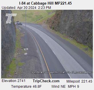 I-84 at Cabbage Hill MP221.45
